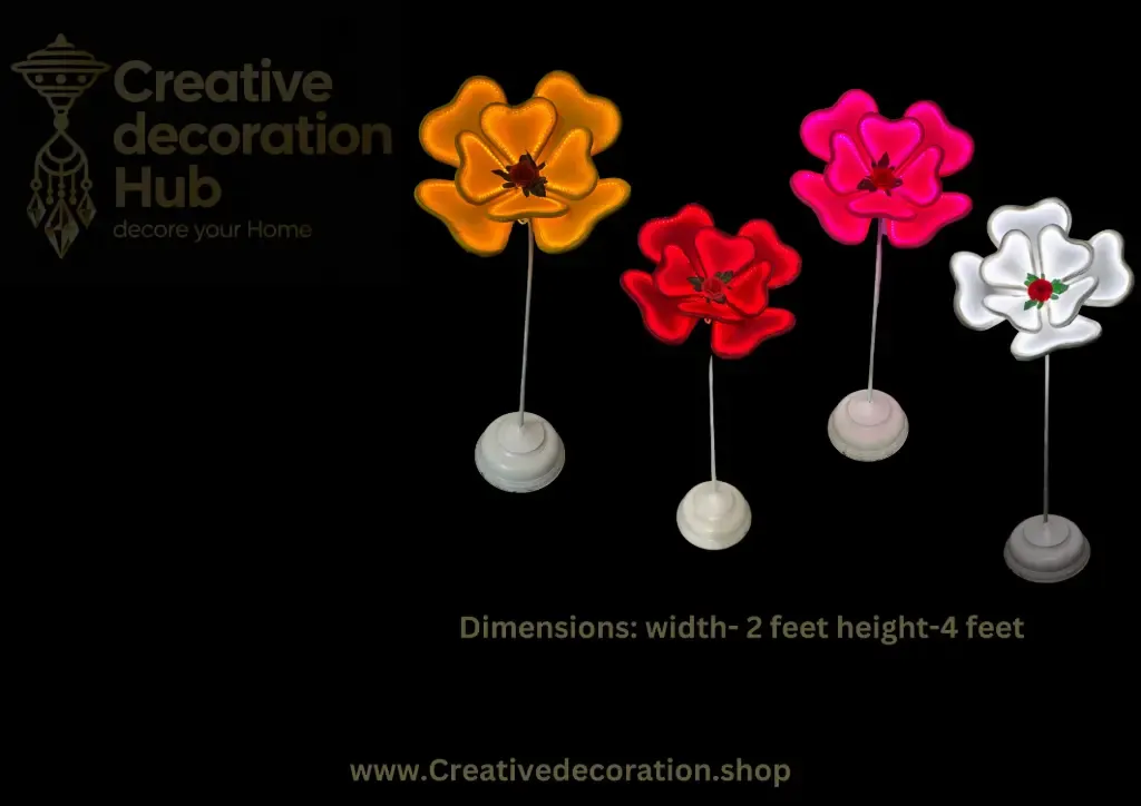 Led Flower Stand
