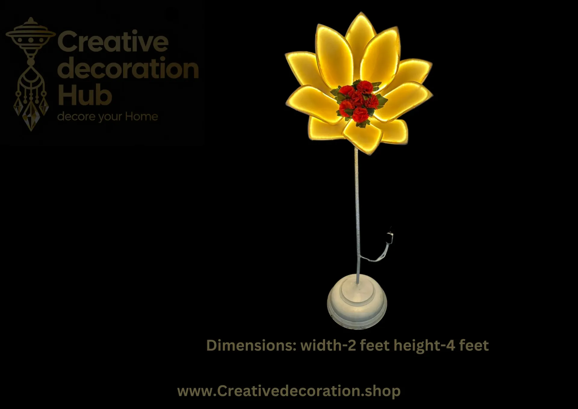 Led Flower Stand