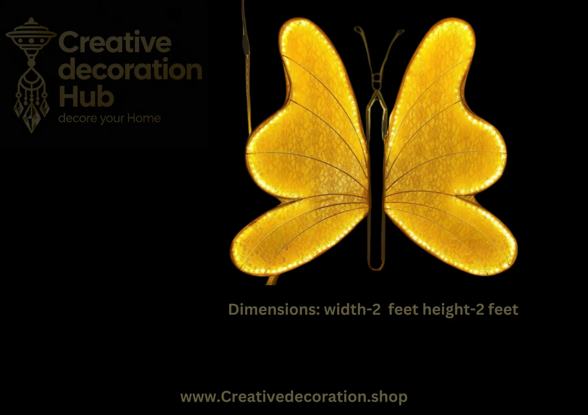 Led Hanging Butterfly